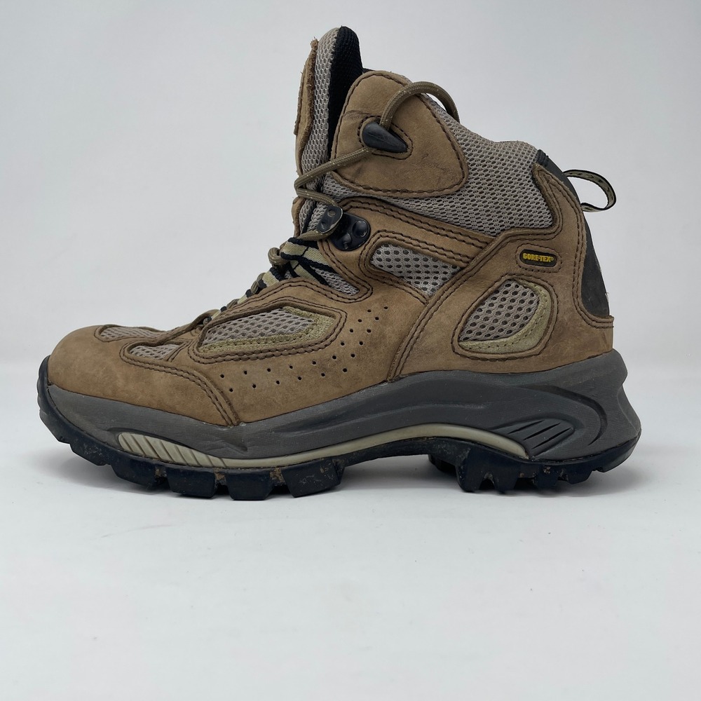Vasque 7465 M Womens Gore-Tex Waterproof‎ Hiking Boots Brown Leather Vibram 7.5M